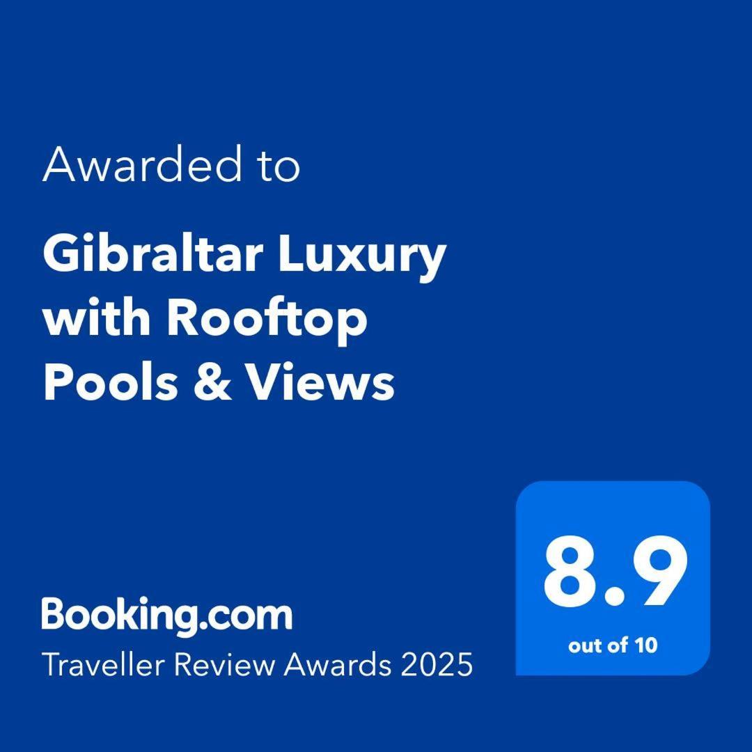Gibraltar Luxury With Rooftop Pools & Views Ngoại thất bức ảnh
